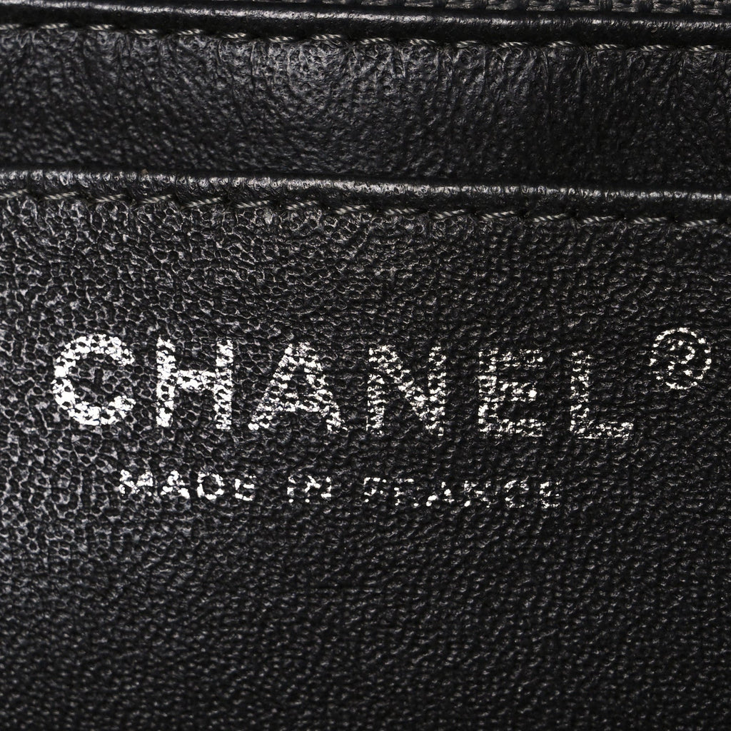 Chanel Lambskin Quilted Jumbo Single Flap Grey