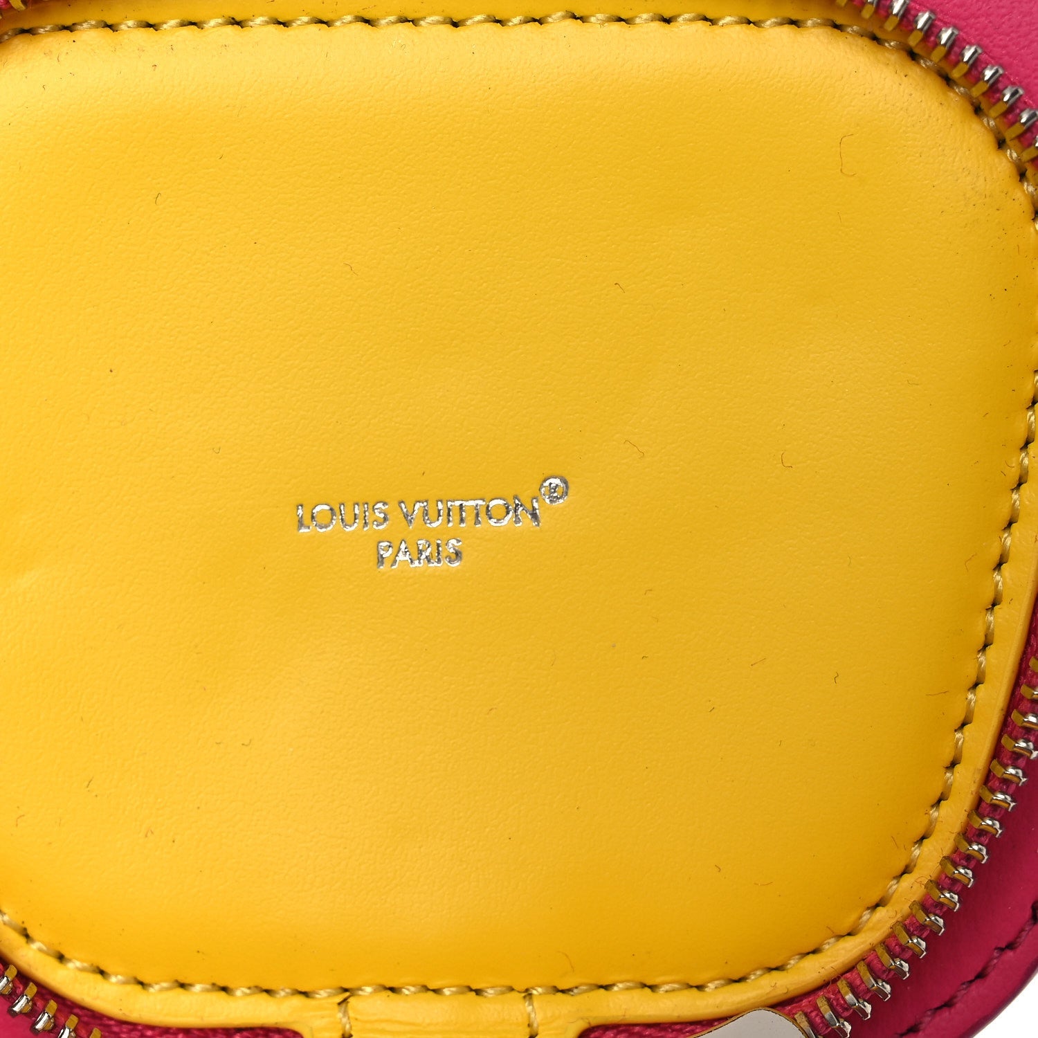 Louis Vuitton Monogram Crab Bag Charm Rose Pondichery