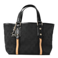 Gucci Monogram Small Jolicoeur Tote Black