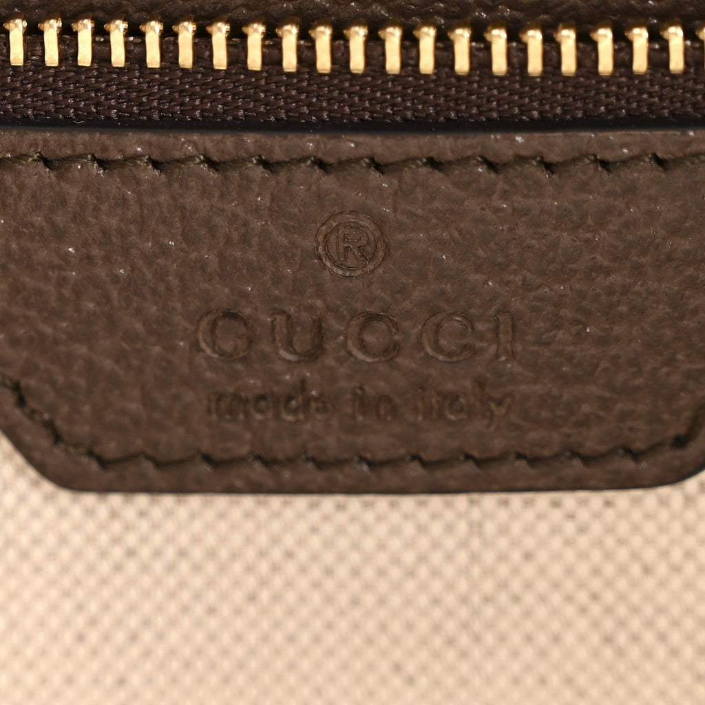 Gucci GG Supreme Monogram Web Geometric Small Jackie 1961 Beige Multicolor Brown Sugar