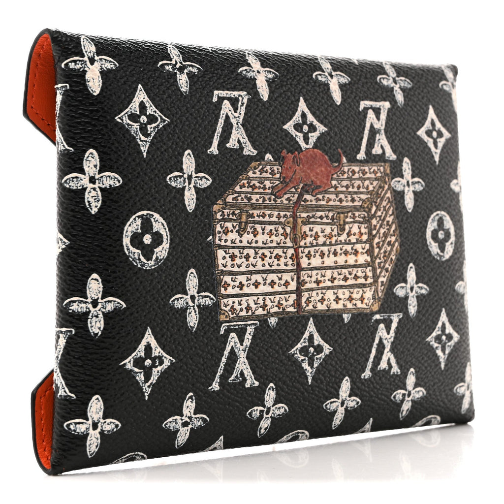 Louis Vuitton Catogram Medium Kirigami Pochette Black