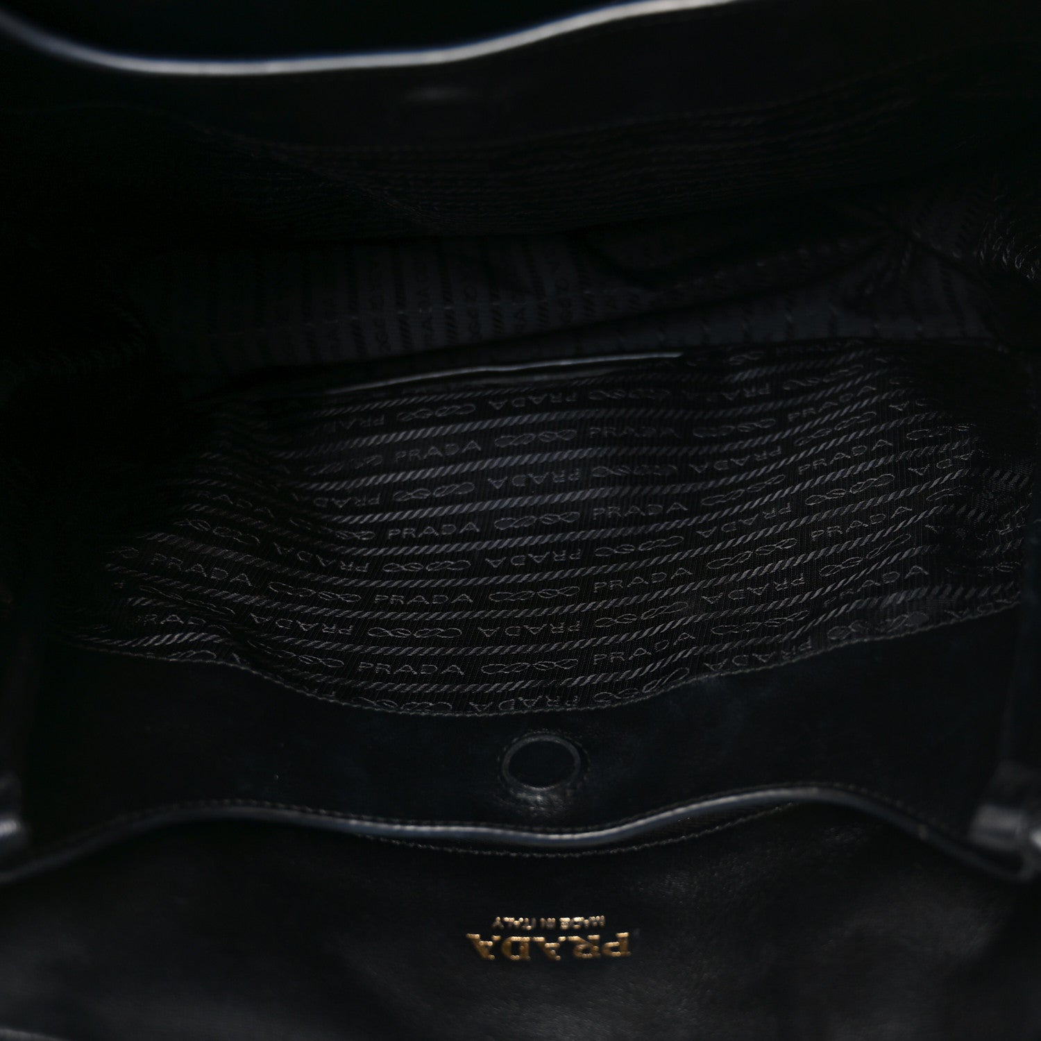Prada Nappa Quilted Medium Dynamique Tote Black