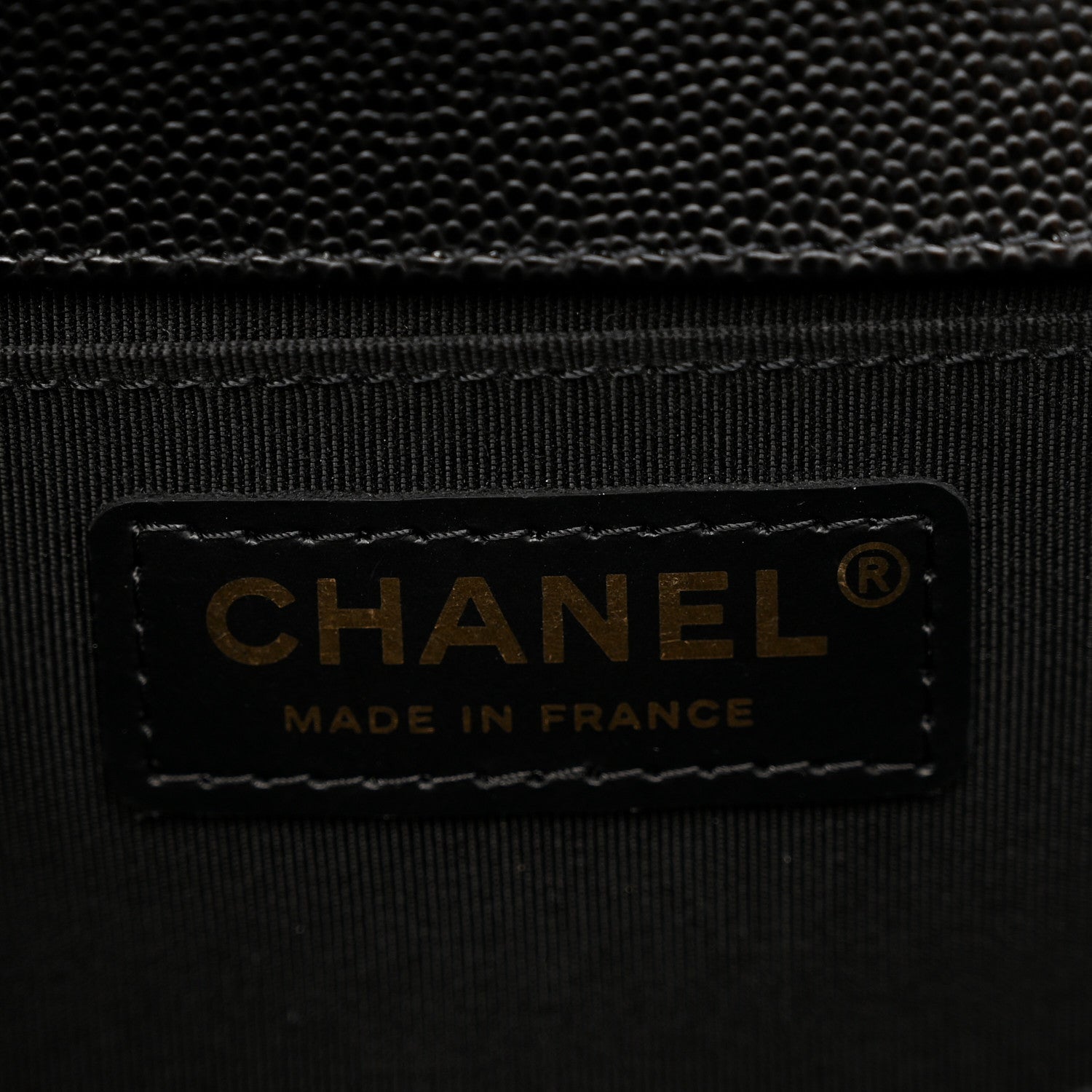 Chanel Caviar Quilted Medium Boy Flap Black
