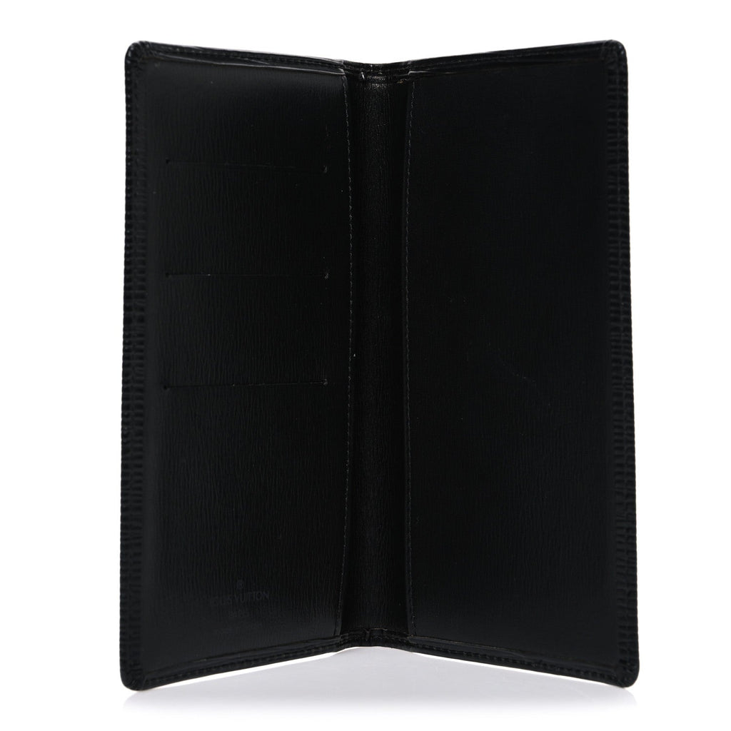 Louis Vuitton Epi Pocket Agenda Cover Black