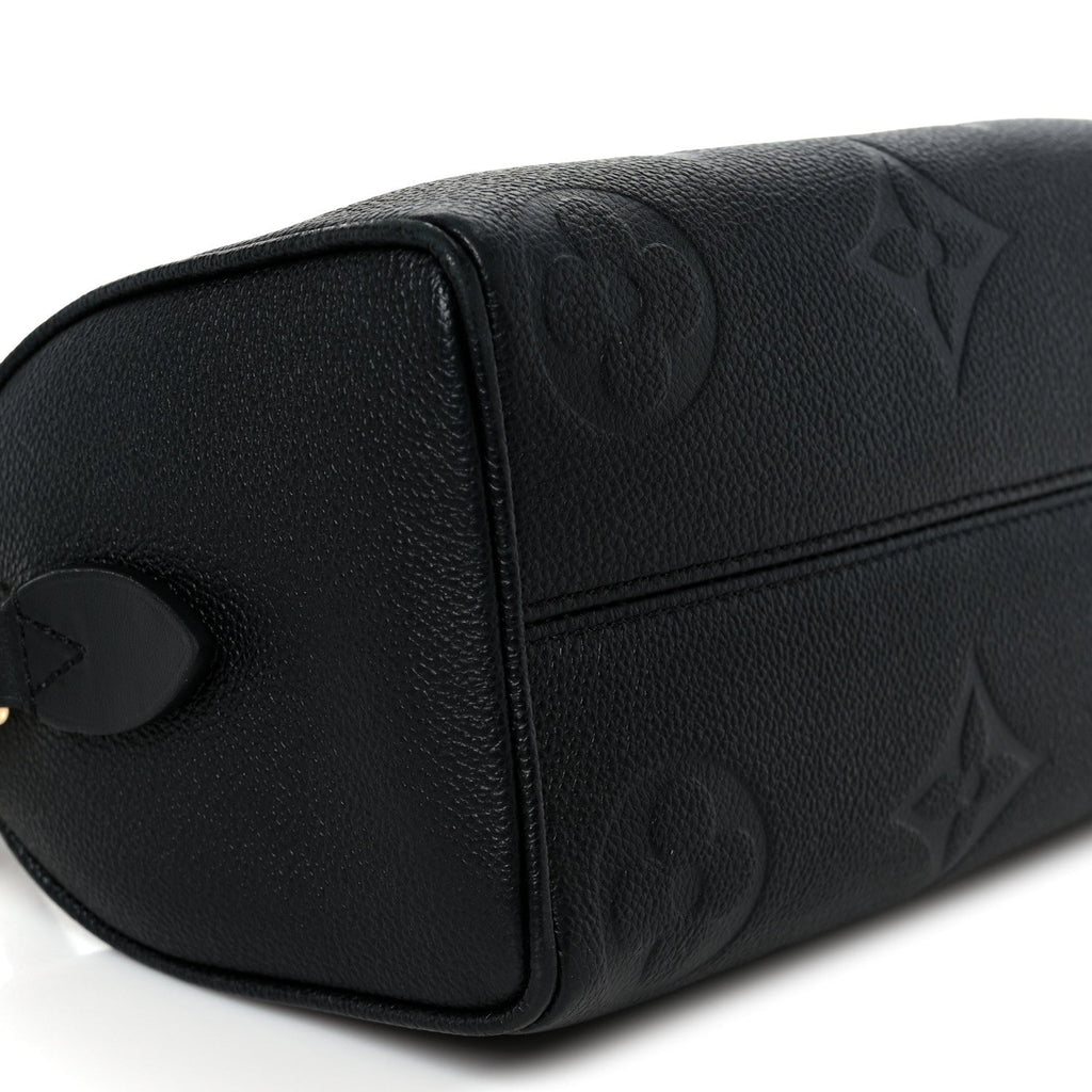 Louis Vuitton Empreinte Monogram Giant Speedy Bandouliere 20 Black