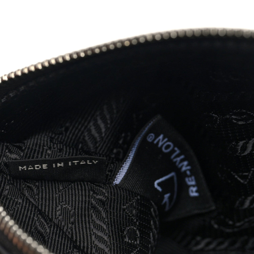 Prada Nylon Tessuto Pouch Black