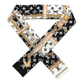 Louis Vuitton Silk Monogram Confidential Bandeau Black