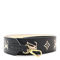 Louis Vuitton Empreinte Monogram Bandouliere Shoulder Strap Black Beige