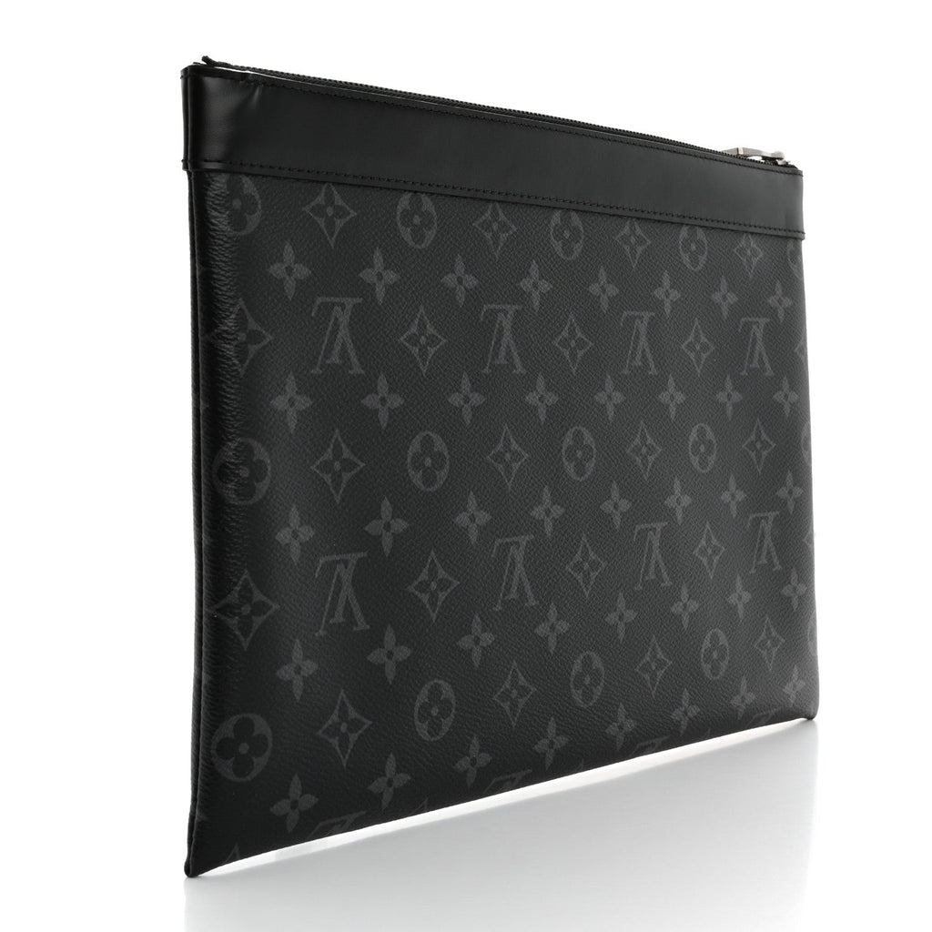 Louis Vuitton Monogram Eclipse Discovery Pochette GM