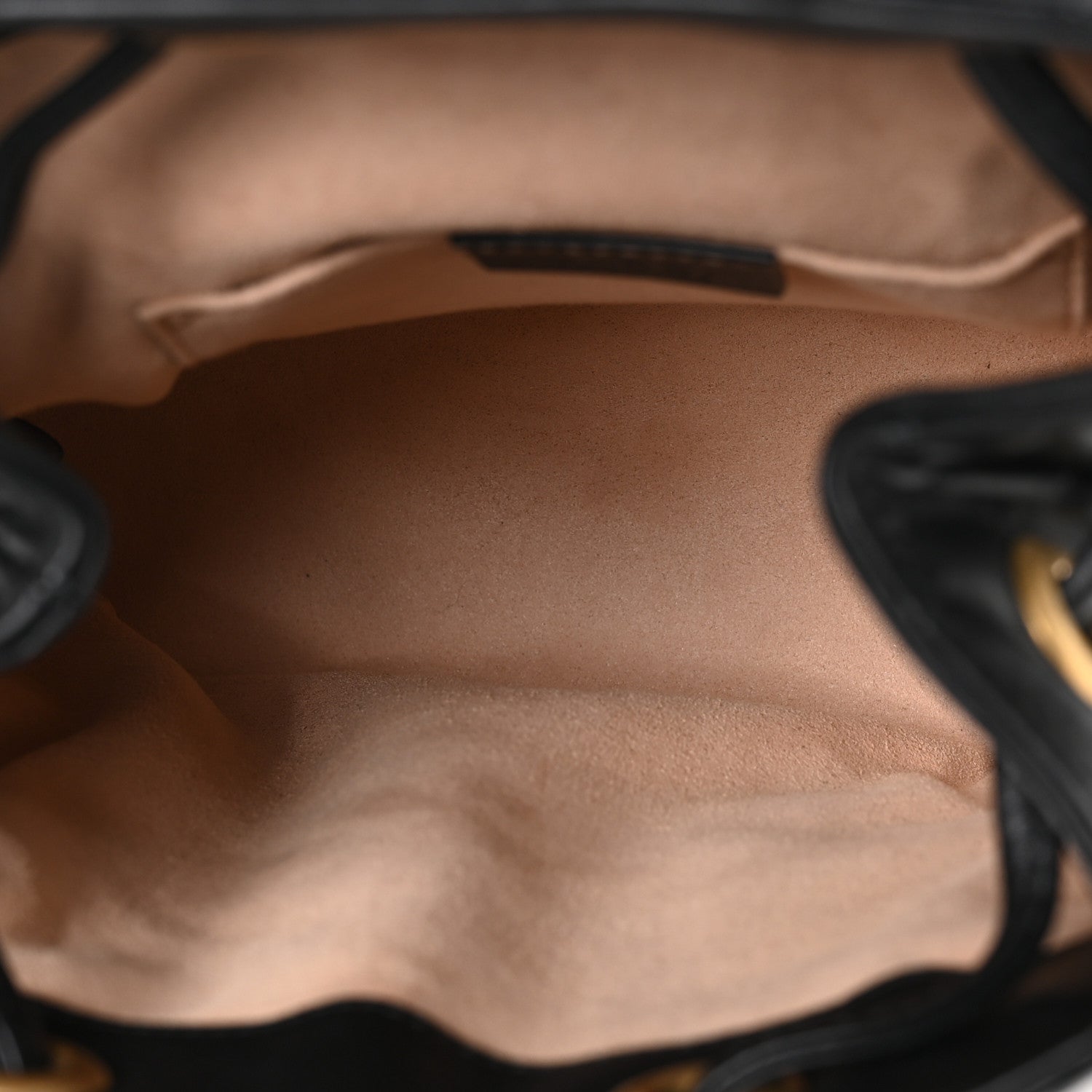 Gucci Calfskin Matelasse GG Marmont Flap Backpack Black