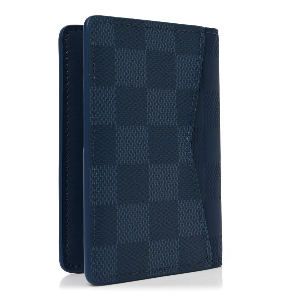 Louis Vuitton Damier Infini Pocket Organizer NM Bleu Sapphire