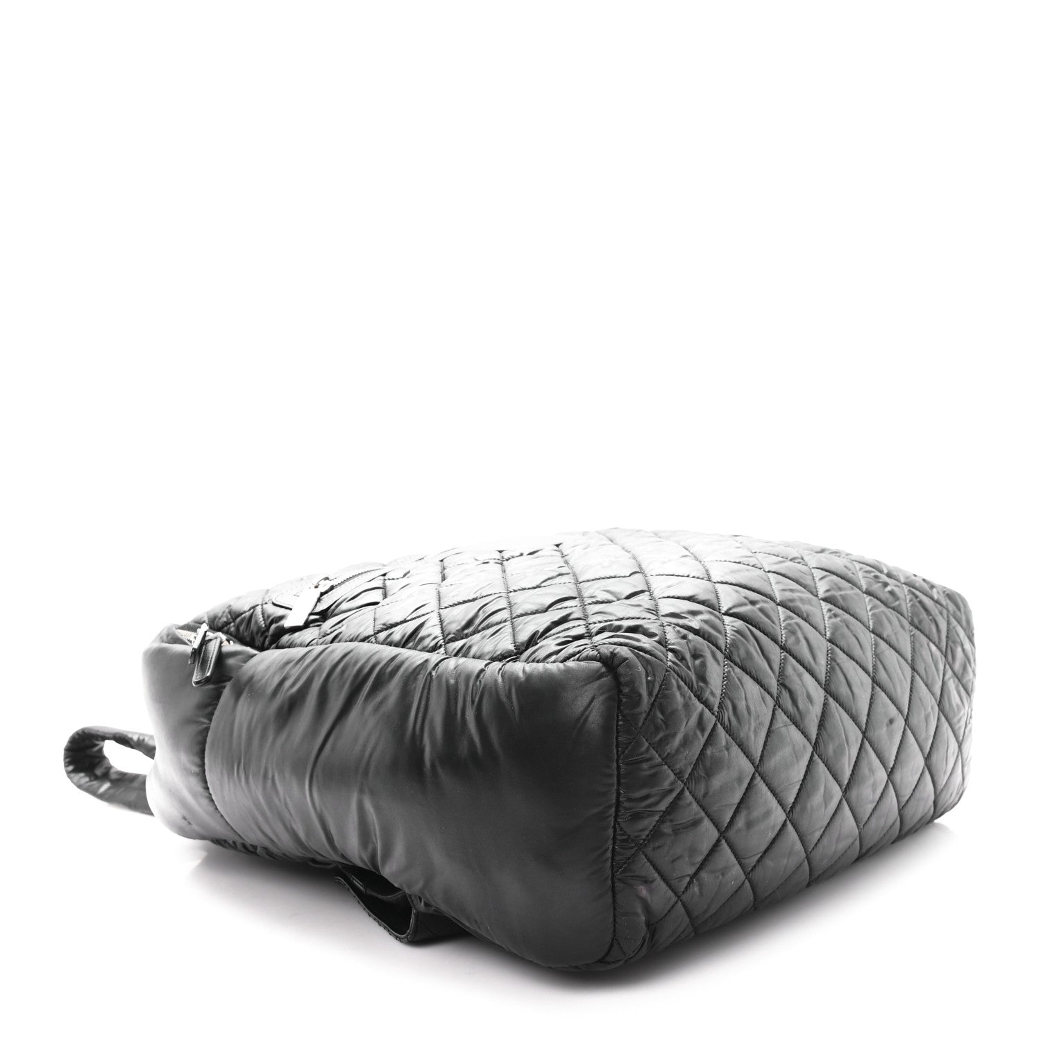 Chanel Nylon Quilted Coco Cocoon Backpack Black