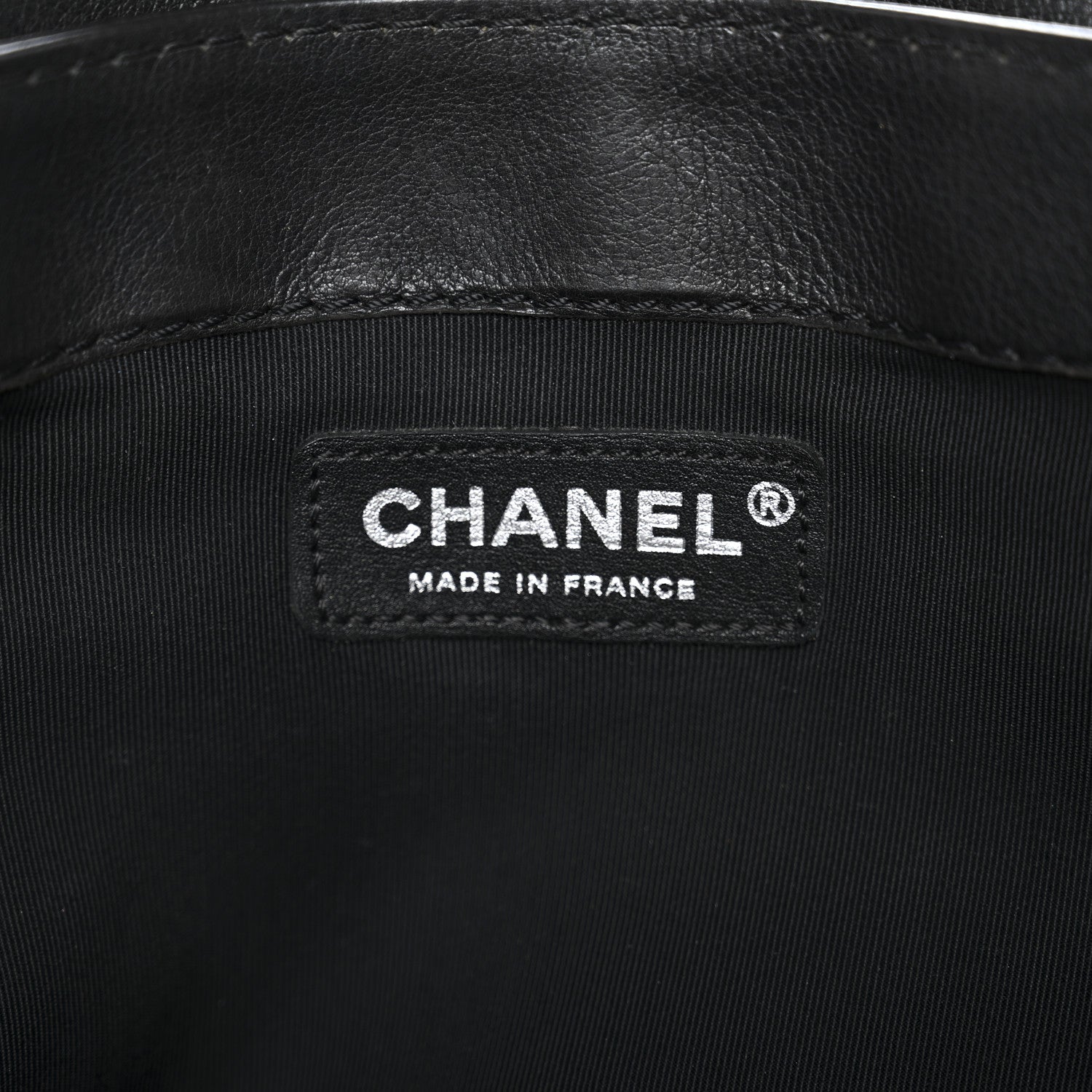 Chanel Calfskin Large Boy Reverso Flap Black
