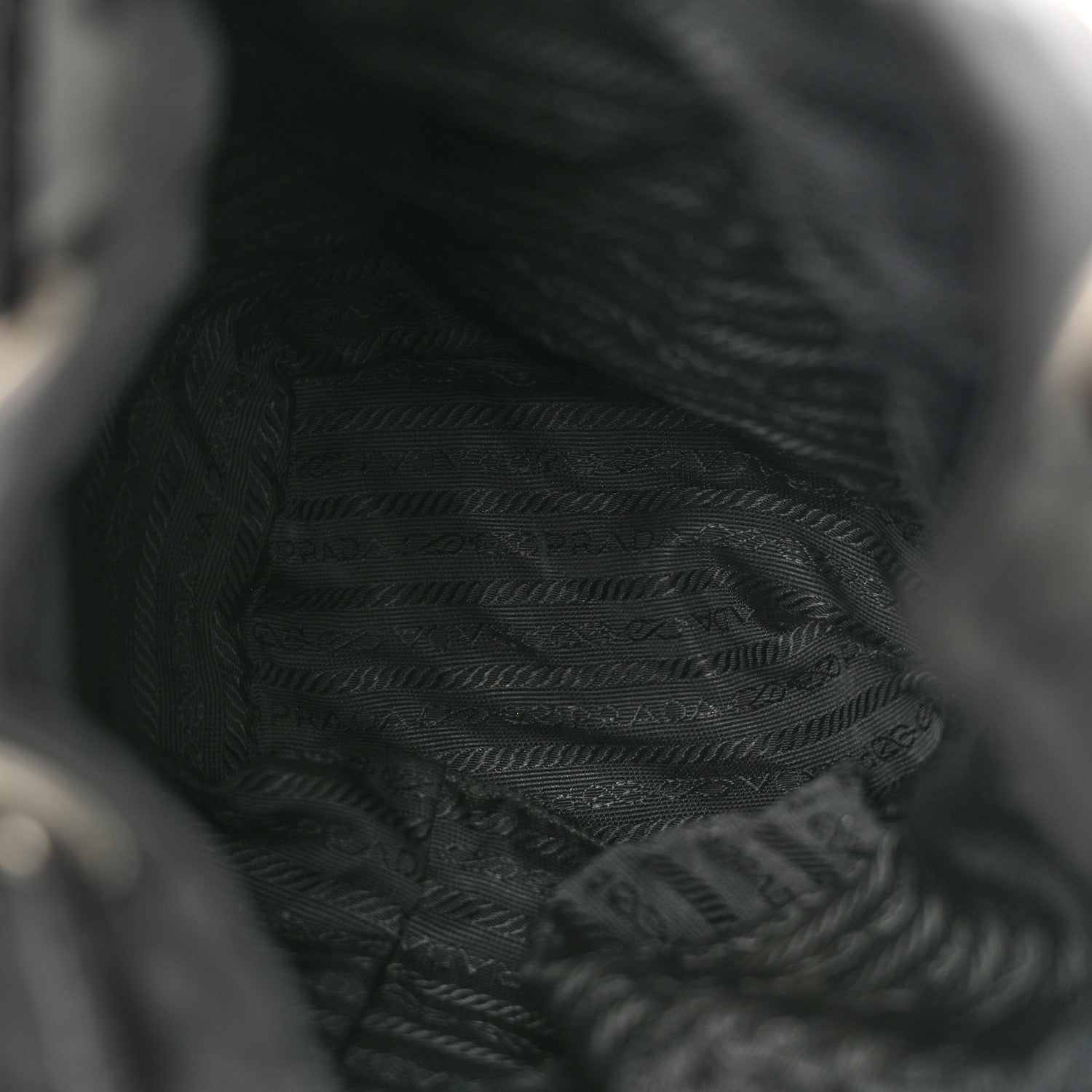 Prada Nylon Vela Mini Cinch Backpack Black