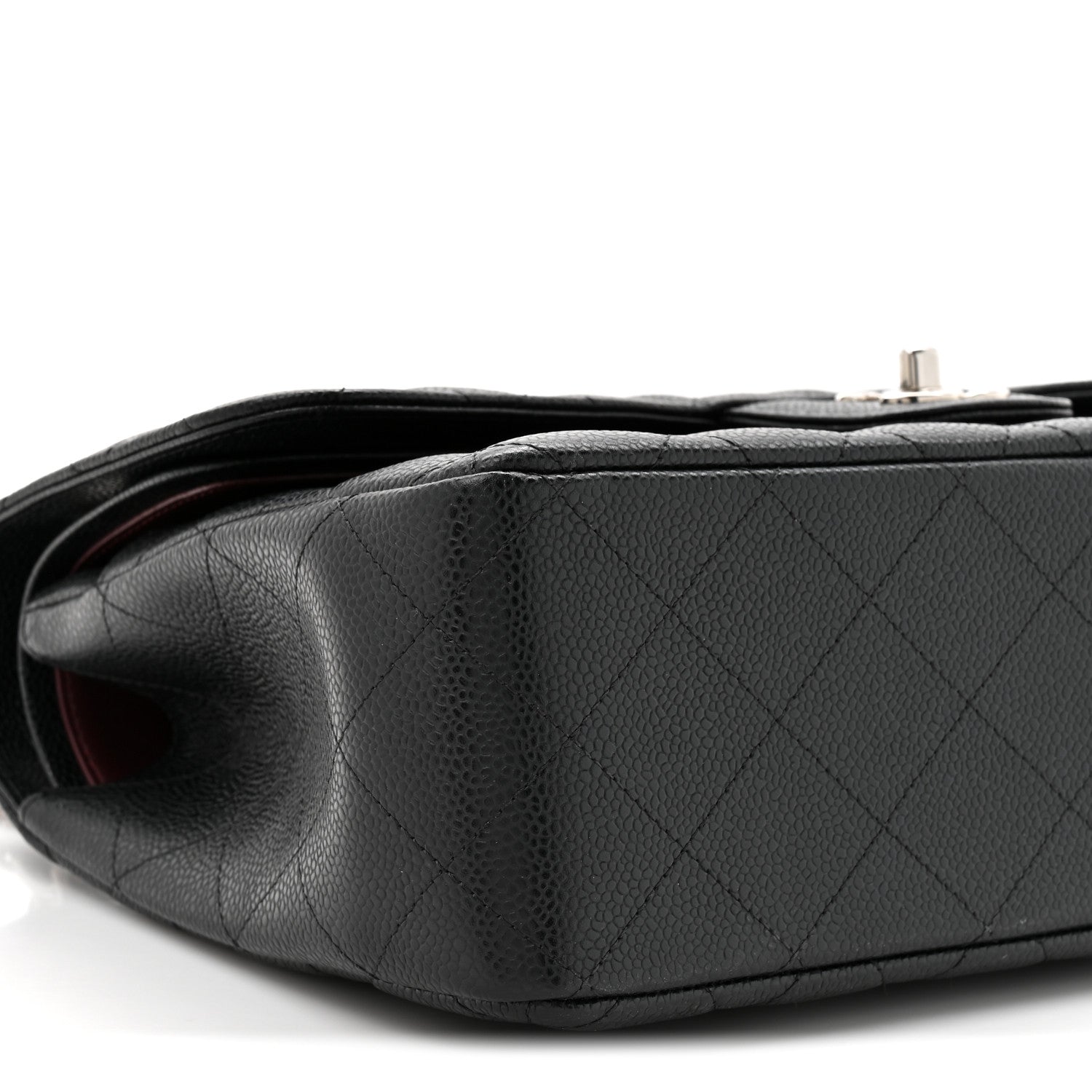 Chanel Caviar Quilted Jumbo Double Flap Black