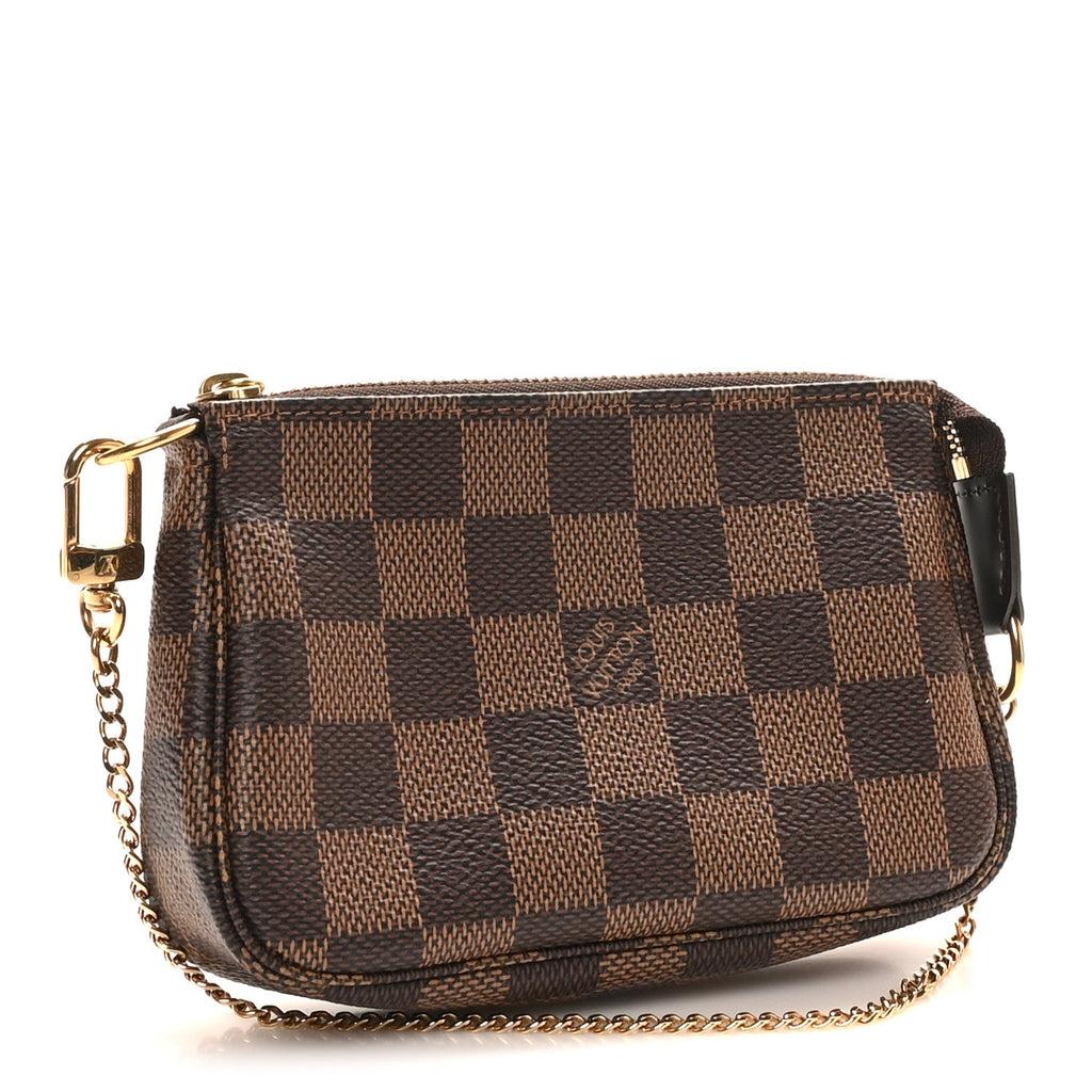 Louis Vuitton Damier Ebene Mini Pochette Accessories