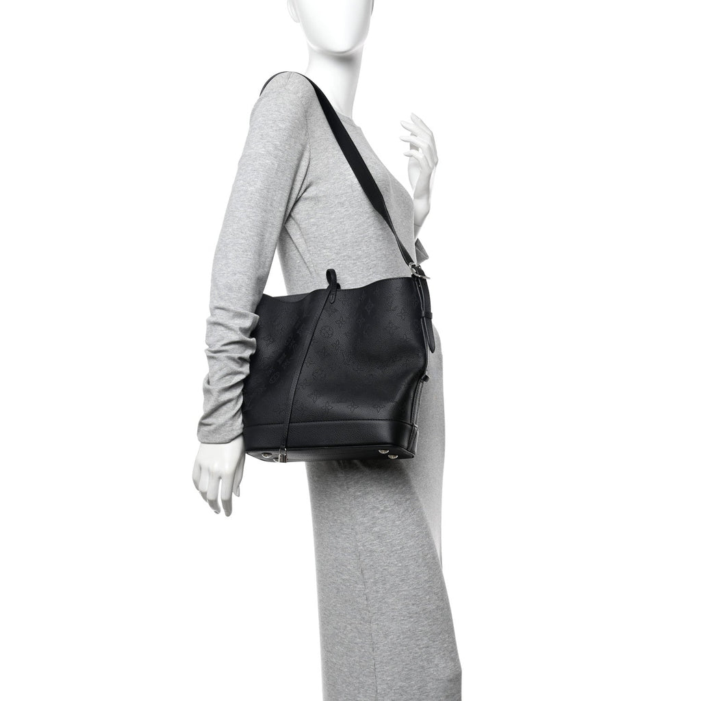 Louis Vuitton Mahina Flore Black