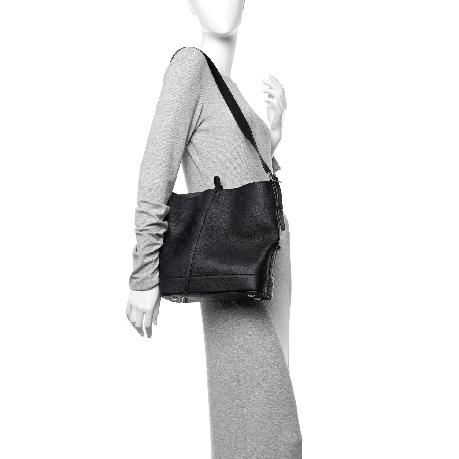 Louis Vuitton Mahina Flore Black
