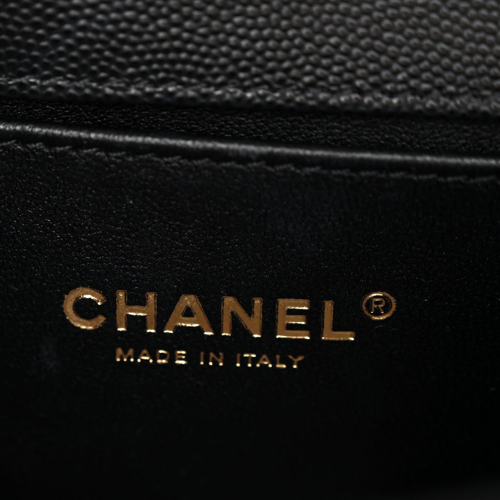 Chanel Caviar Quilted Small Boy Flap Black