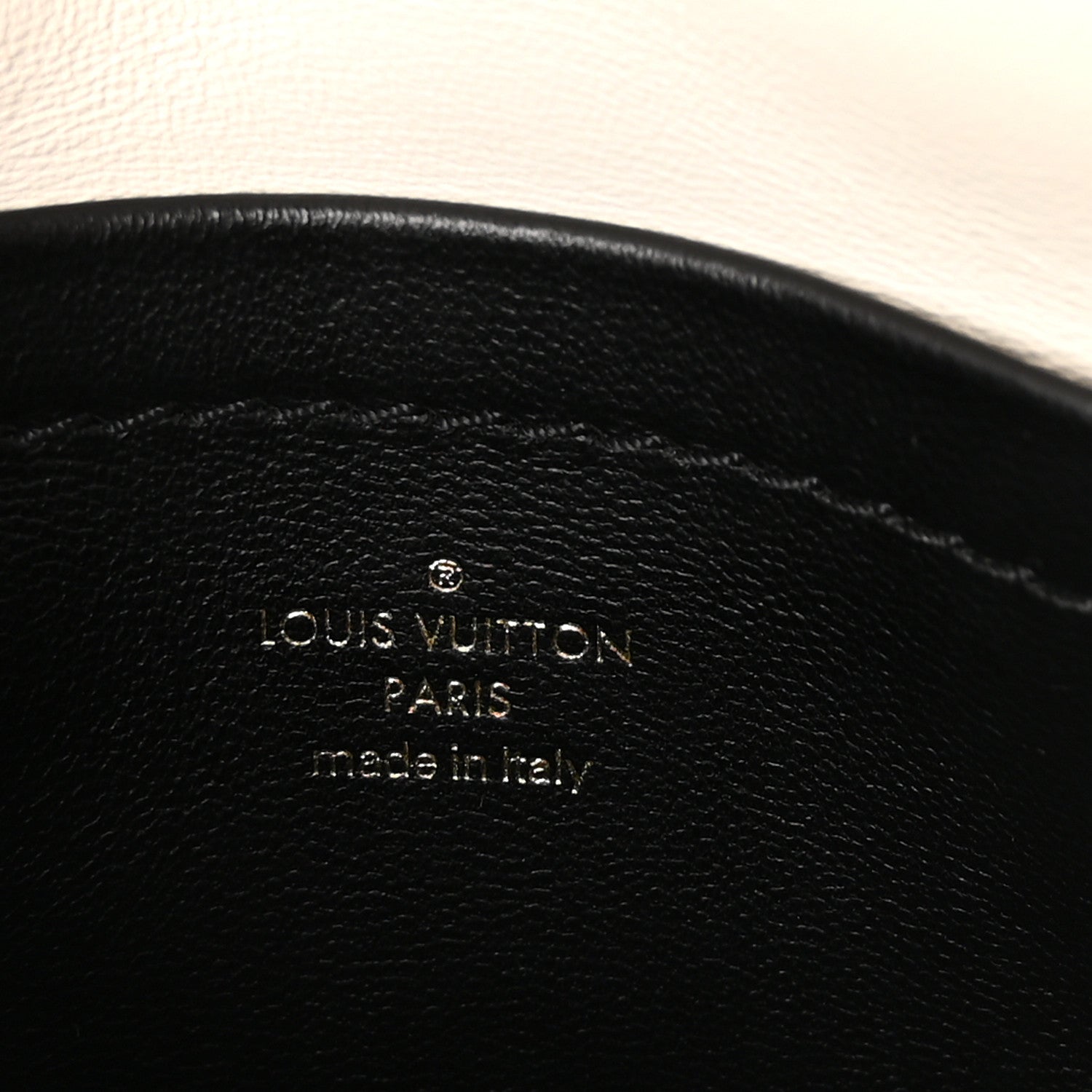 Louis Vuitton Lambskin Malletage Pico GO-14 White Black
