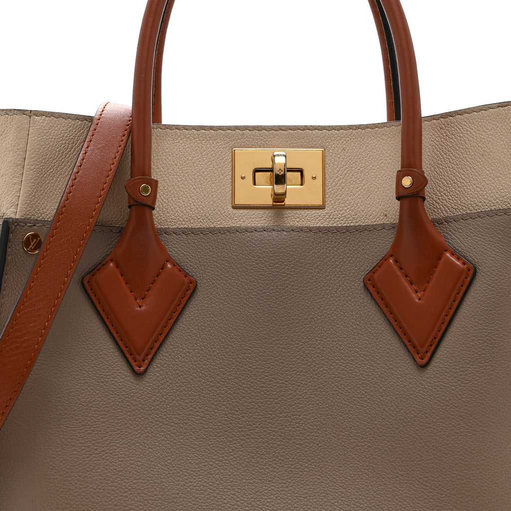 Louis Vuitton Calfskin Monogram Tufting On My Side Galet