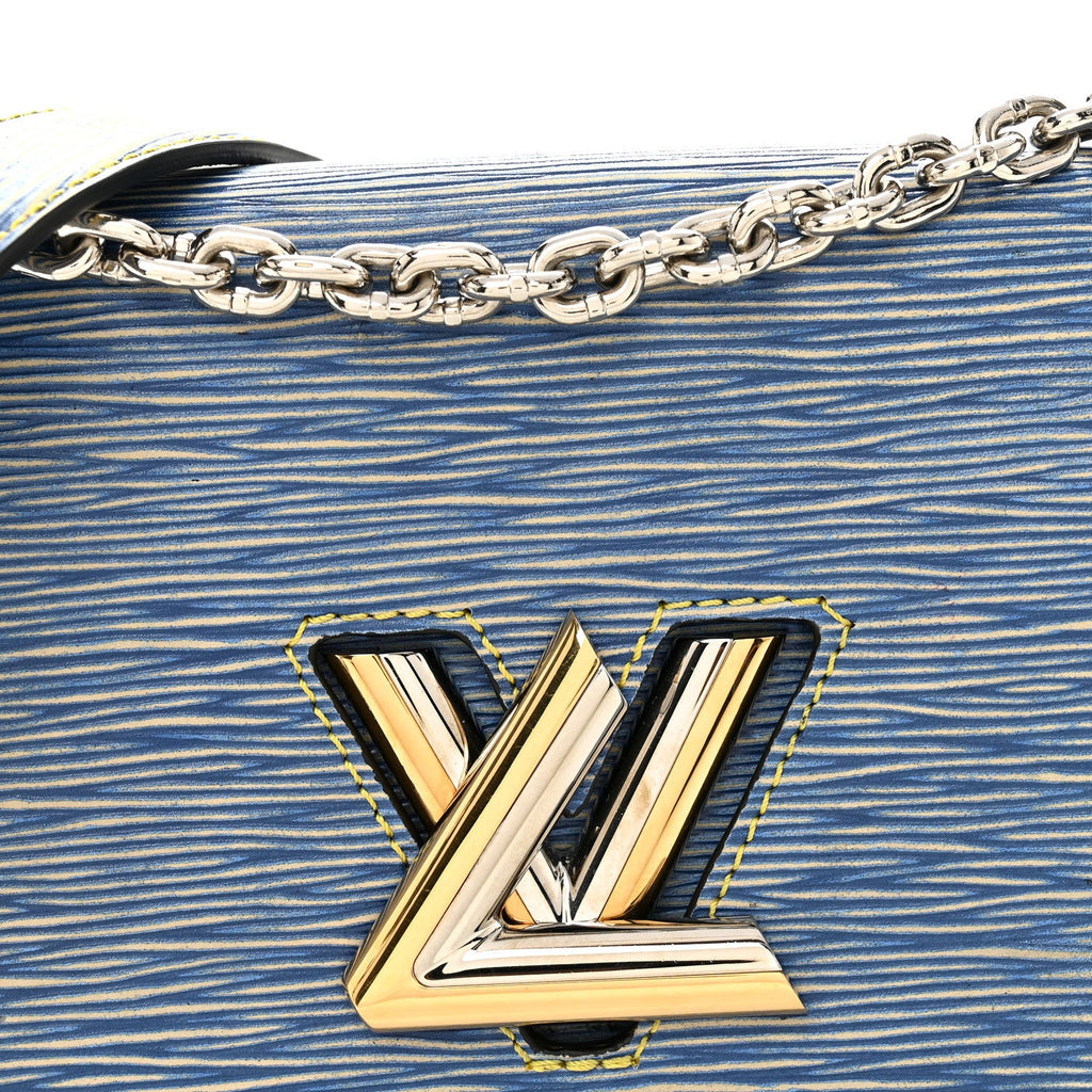 Louis Vuitton Epi Twist Shoulder Bag PM Denim Light