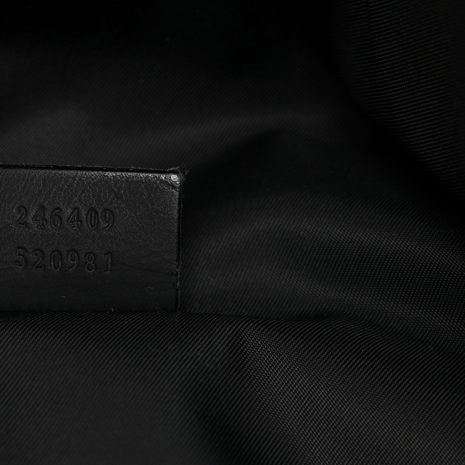 Gucci Guccissima Web Belt Bag Black