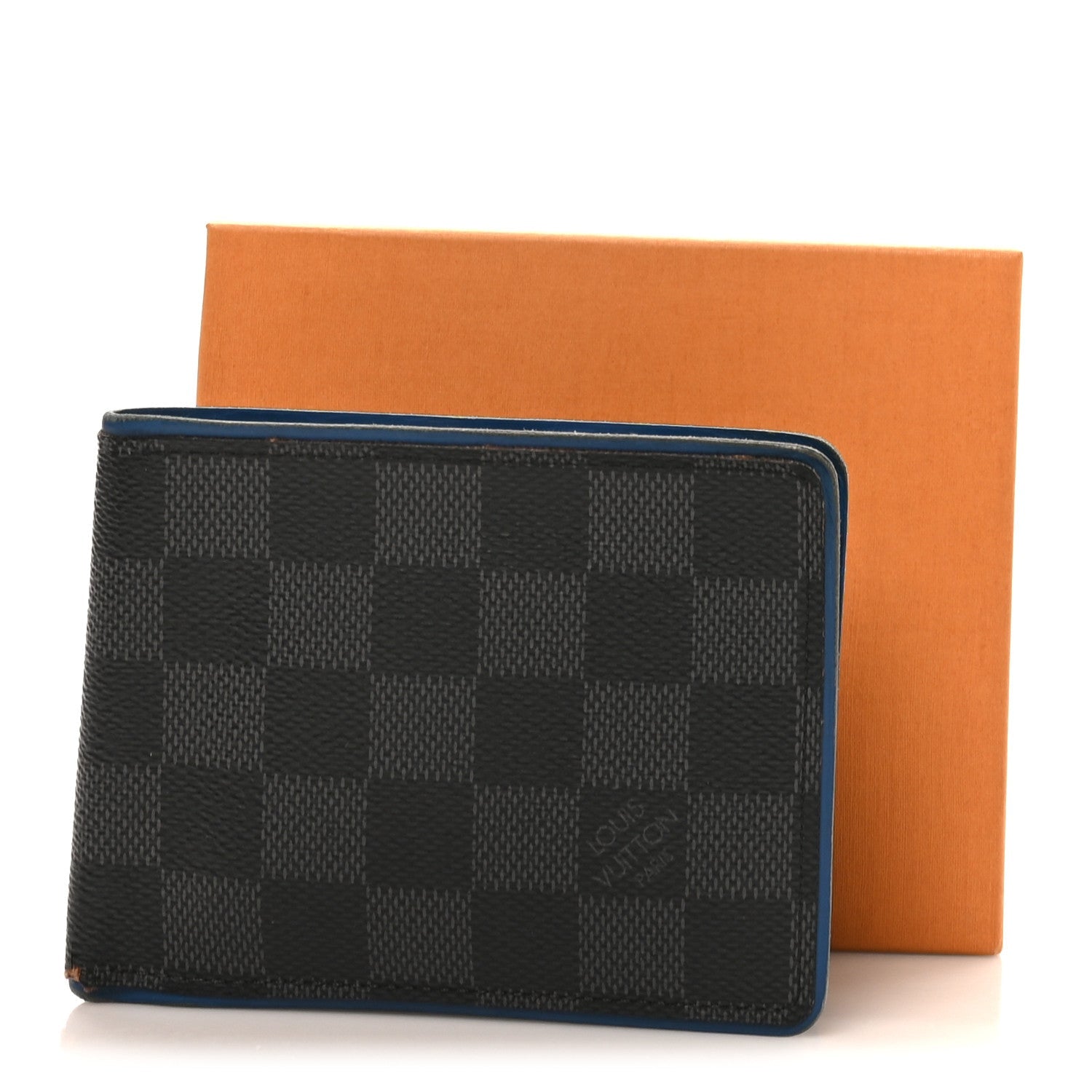 Louis Vuitton Damier Cobalt Multiple Wallet Neon