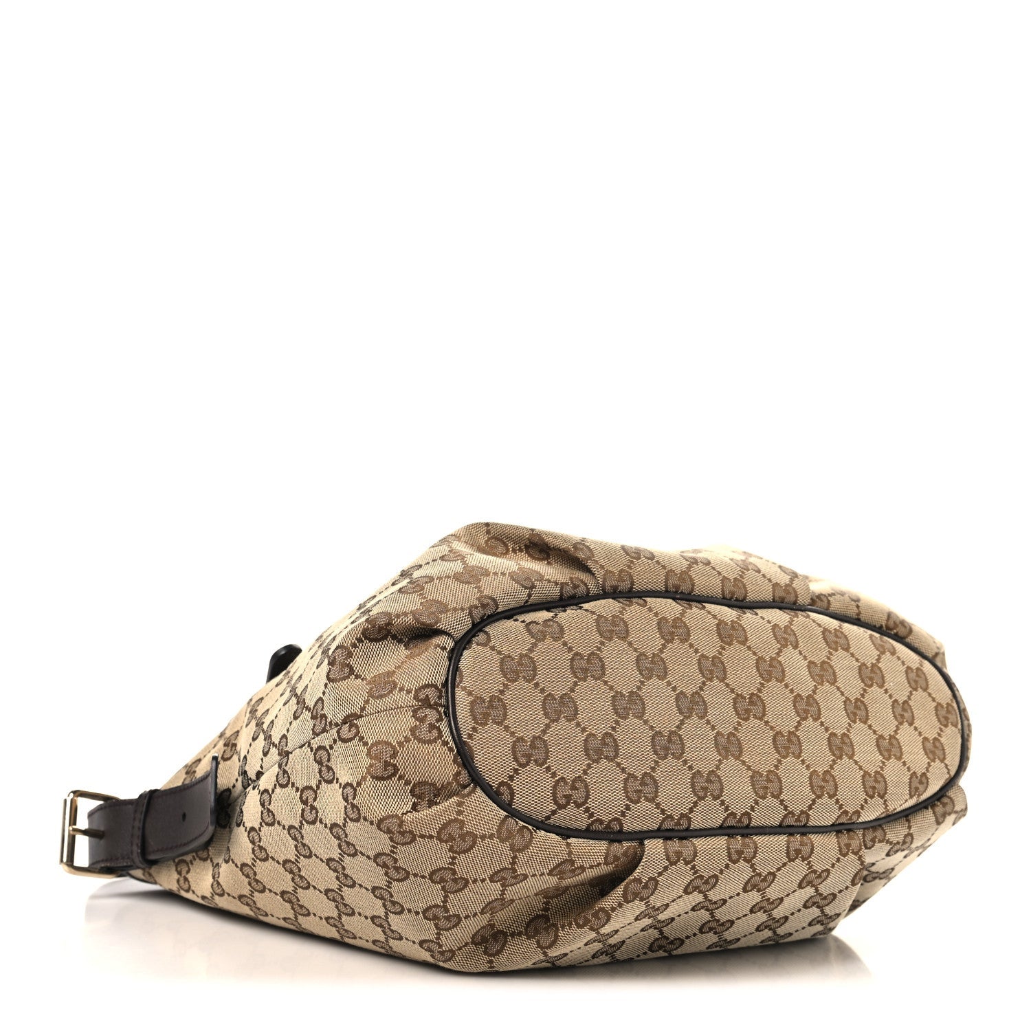 Gucci Monogram Messenger Bag Dark Brown