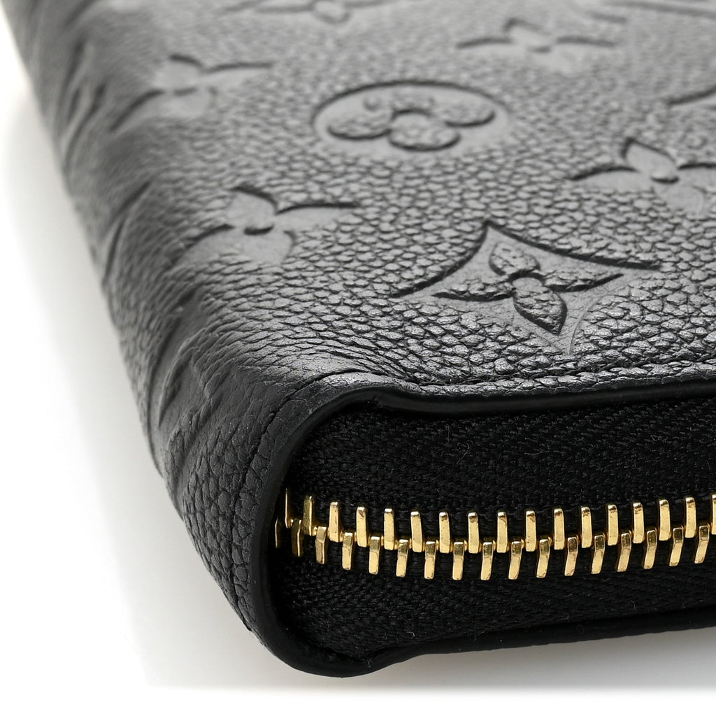 Louis Vuitton Empreinte Zippy Wallet Black