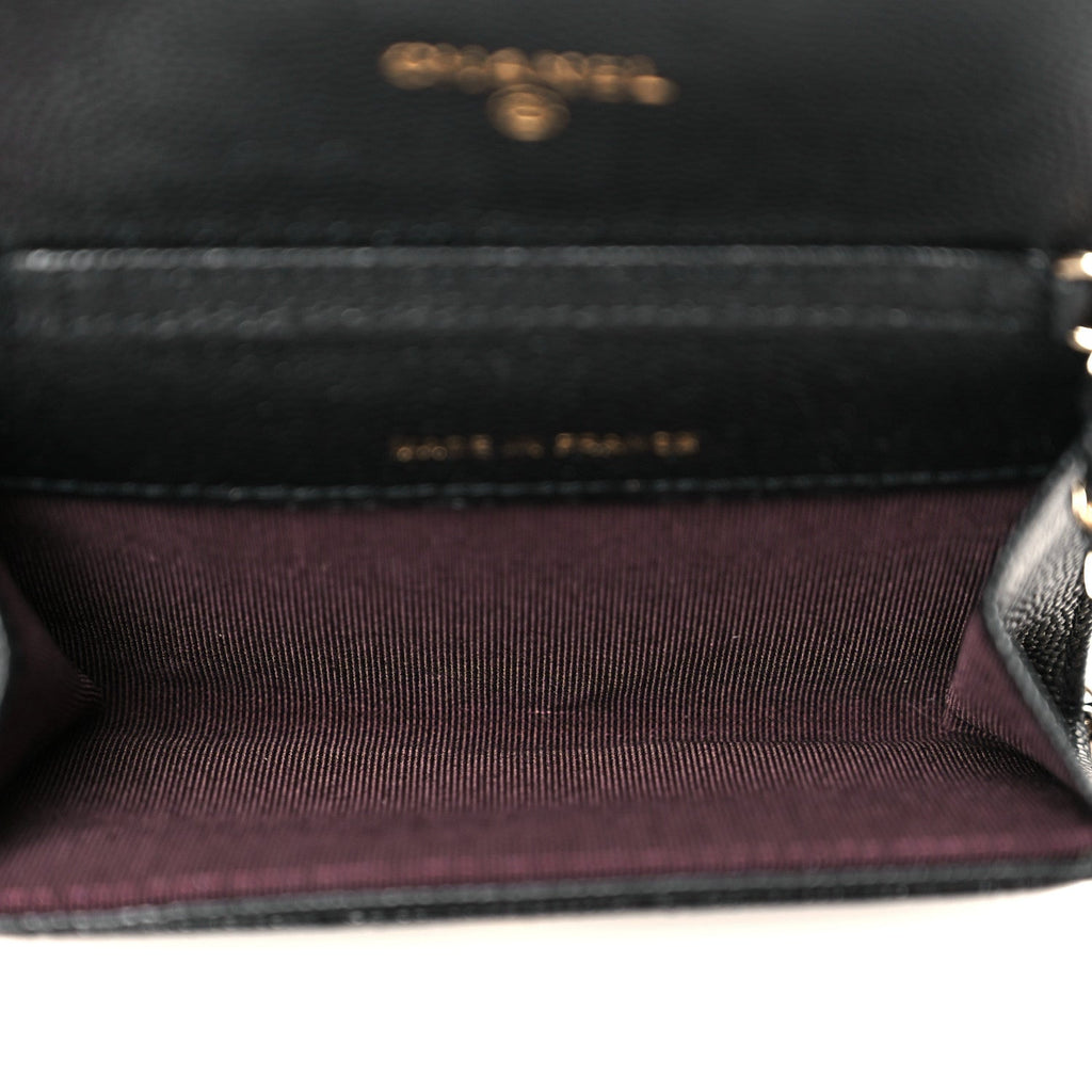 Chanel Caviar Quilted Belt Bag Black