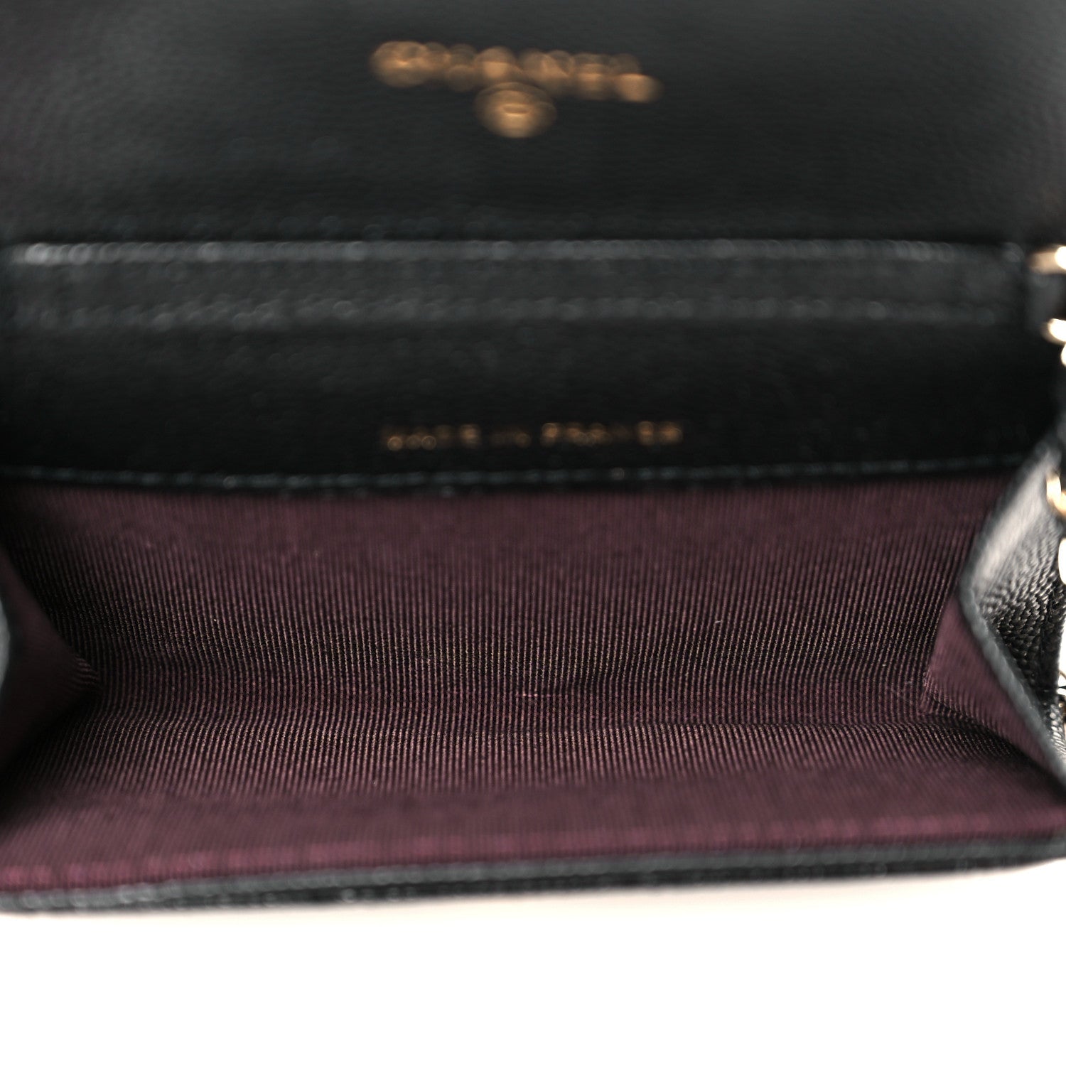 Chanel Caviar Quilted Belt Bag Black