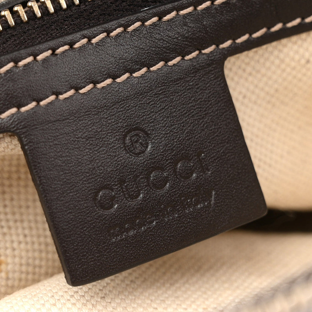 Gucci Monogram Mayfair Messenger Brown