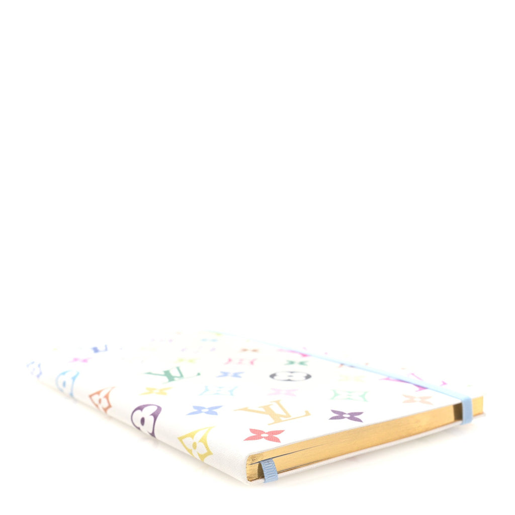 Louis Vuitton LV x TM Monogram Multicolor Jane Notebook MM White