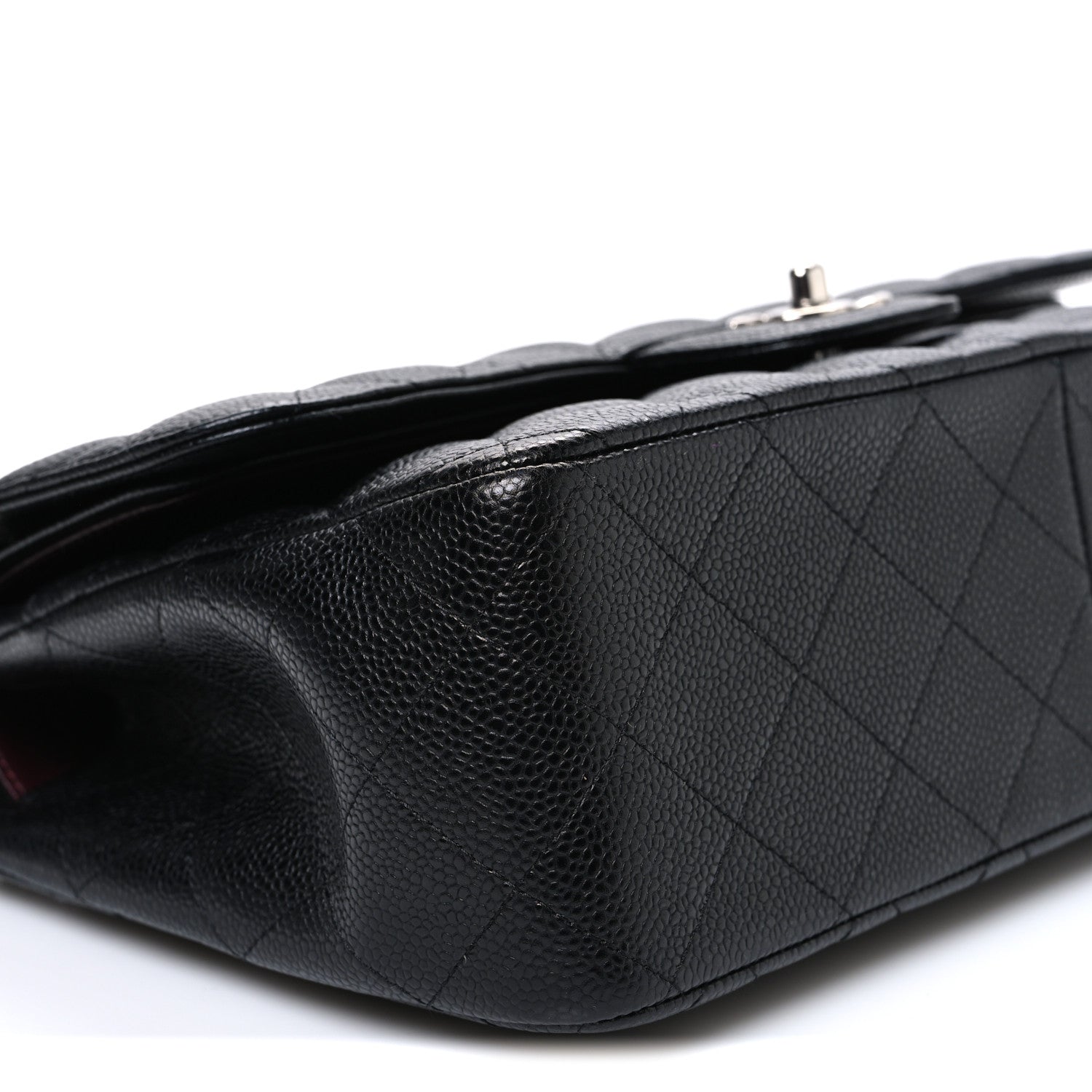 Chanel Caviar Quilted Jumbo Double Flap Black