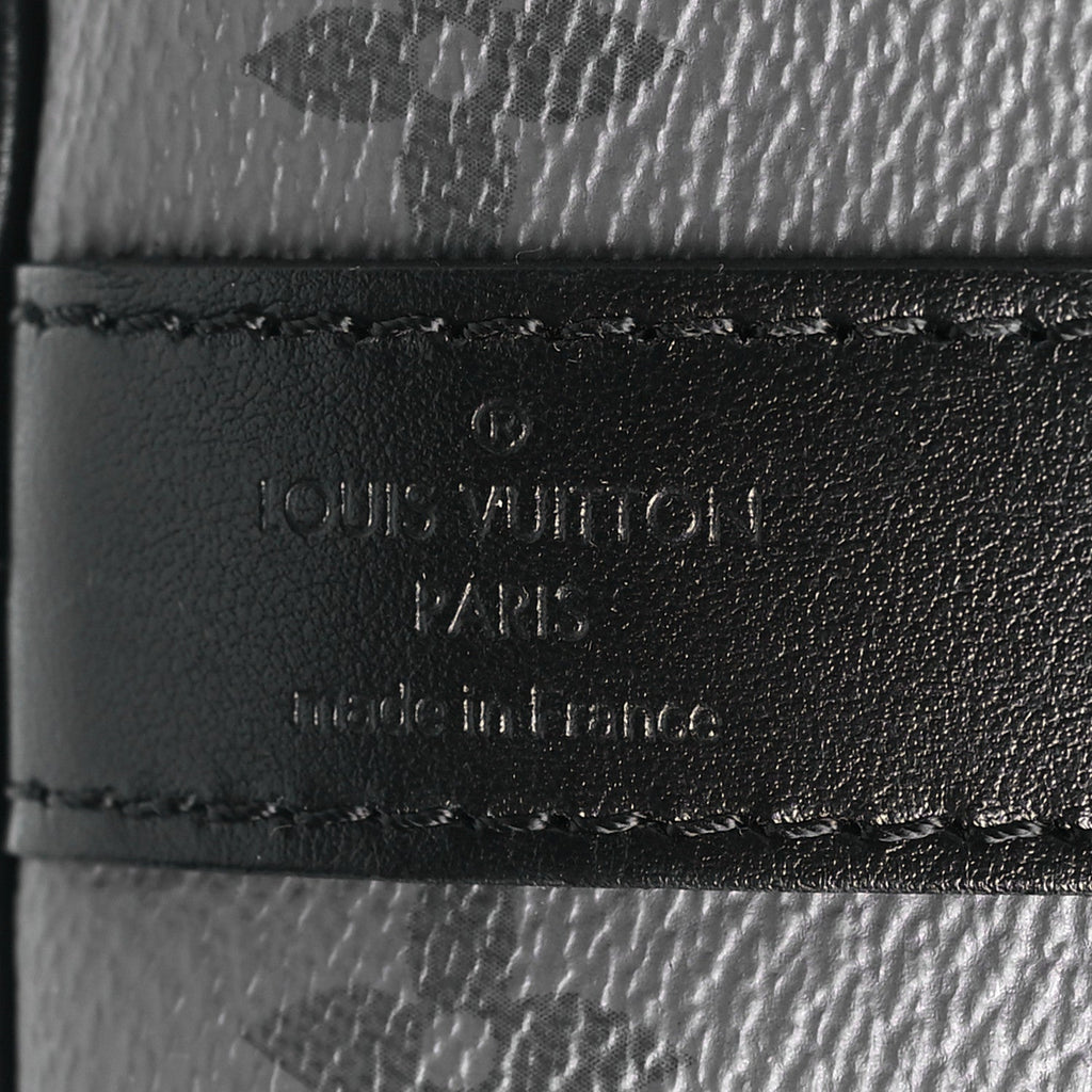 Louis Vuitton Monogram Eclipse Reverse Keepall Bandouliere 35