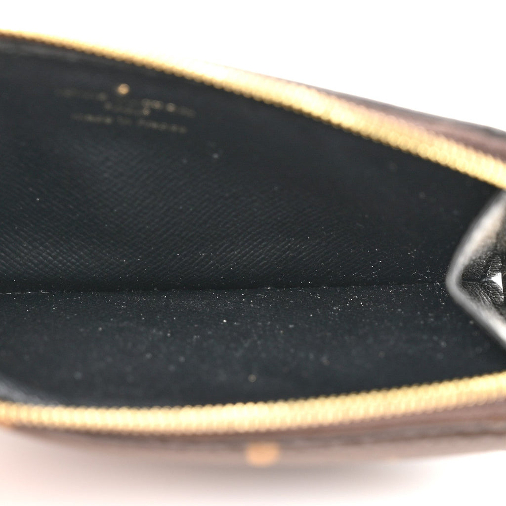 Louis Vuitton Monogram Recto Verso Card Holder Black
