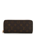 Louis Vuitton Monogram Clemence Wallet Rose Ballerine