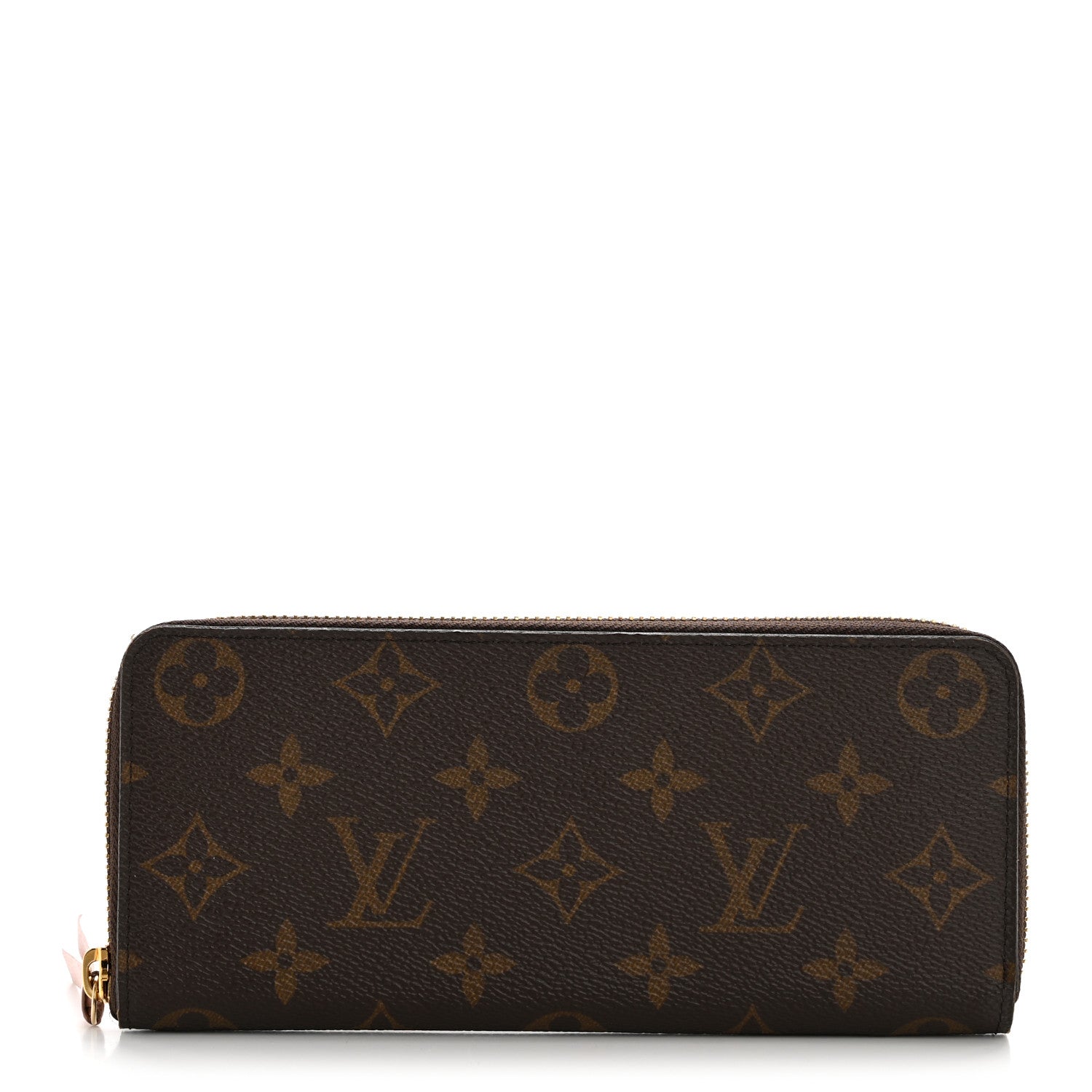 Louis Vuitton Monogram Clemence Wallet Rose Ballerine