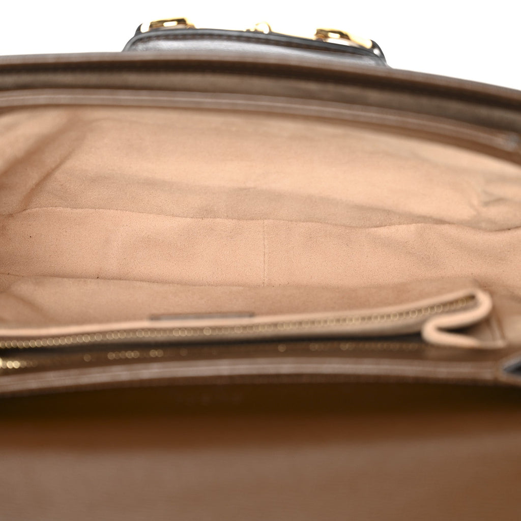Gucci Azalea Calfskin Horsebit 1955 Shoulder Bag Brown Sugar