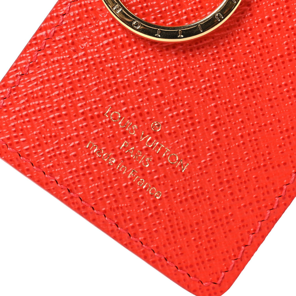 Louis Vuitton Monogram Illustre Groom Bag Charm Key Ring