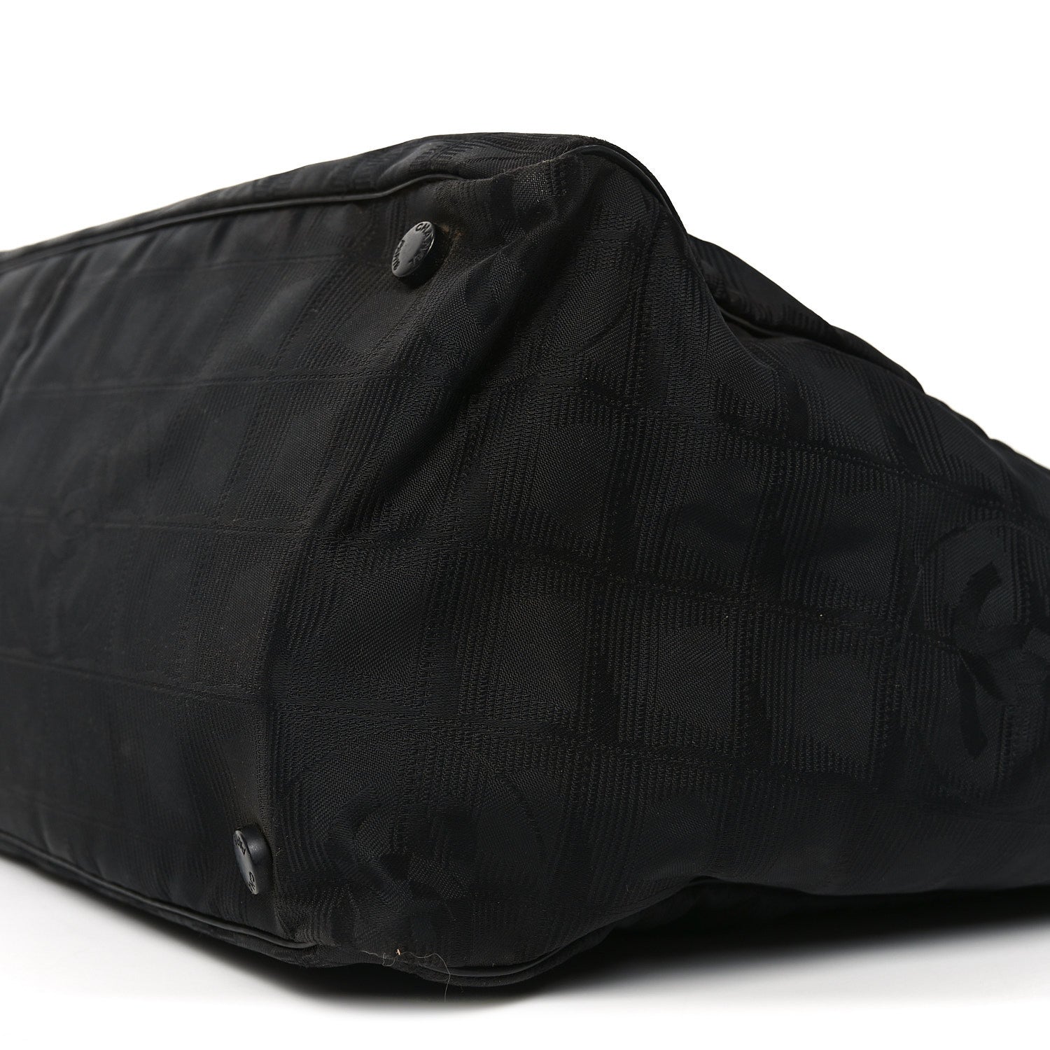 Chanel Nylon Large Travel Tote Black