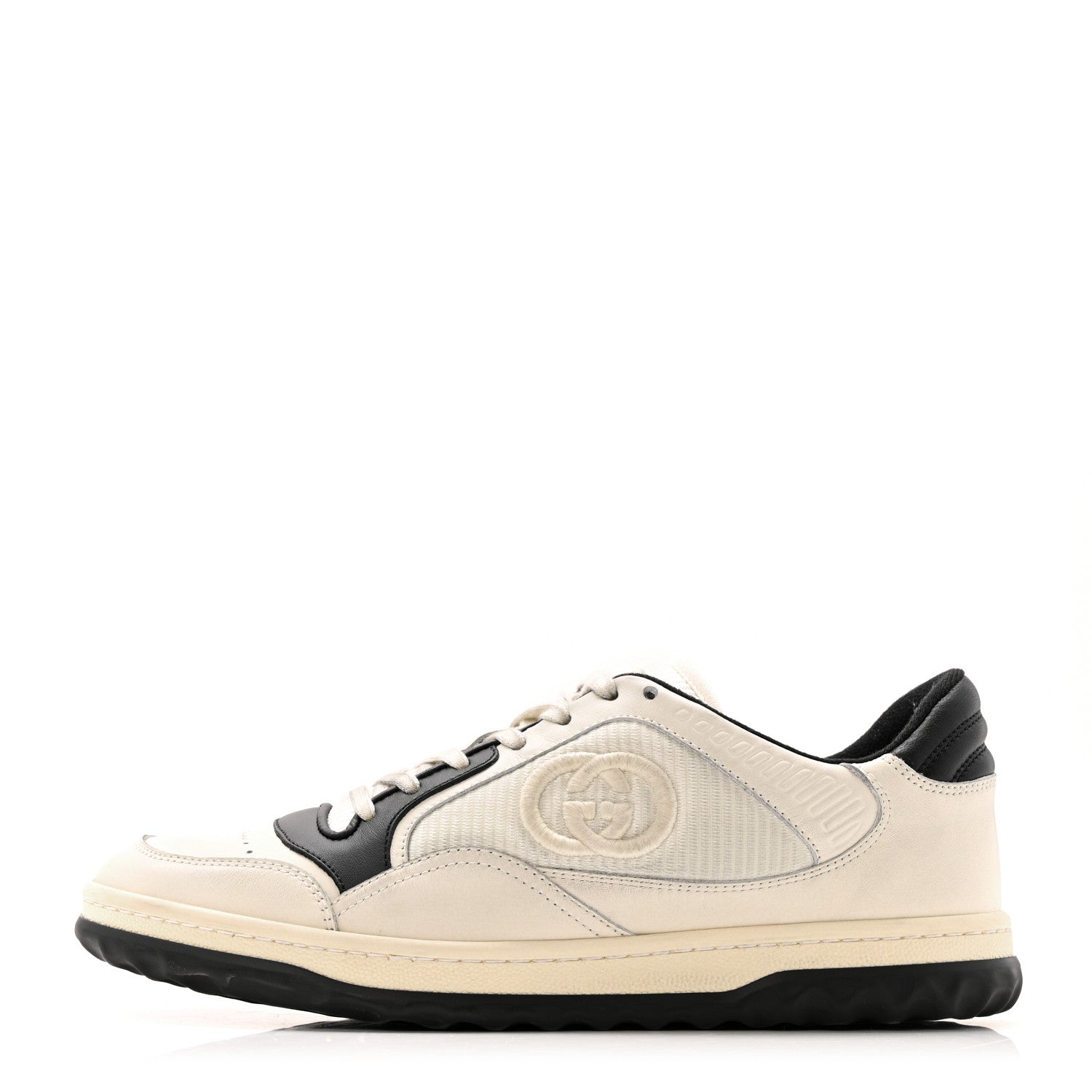 Gucci Dali Soft Calfskin Womens Mac80 Sneakers 39 Off White Black