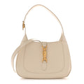 Gucci Boarded Dyana Lux Calfskin Small Jackie 1961 Hobo Mystic White