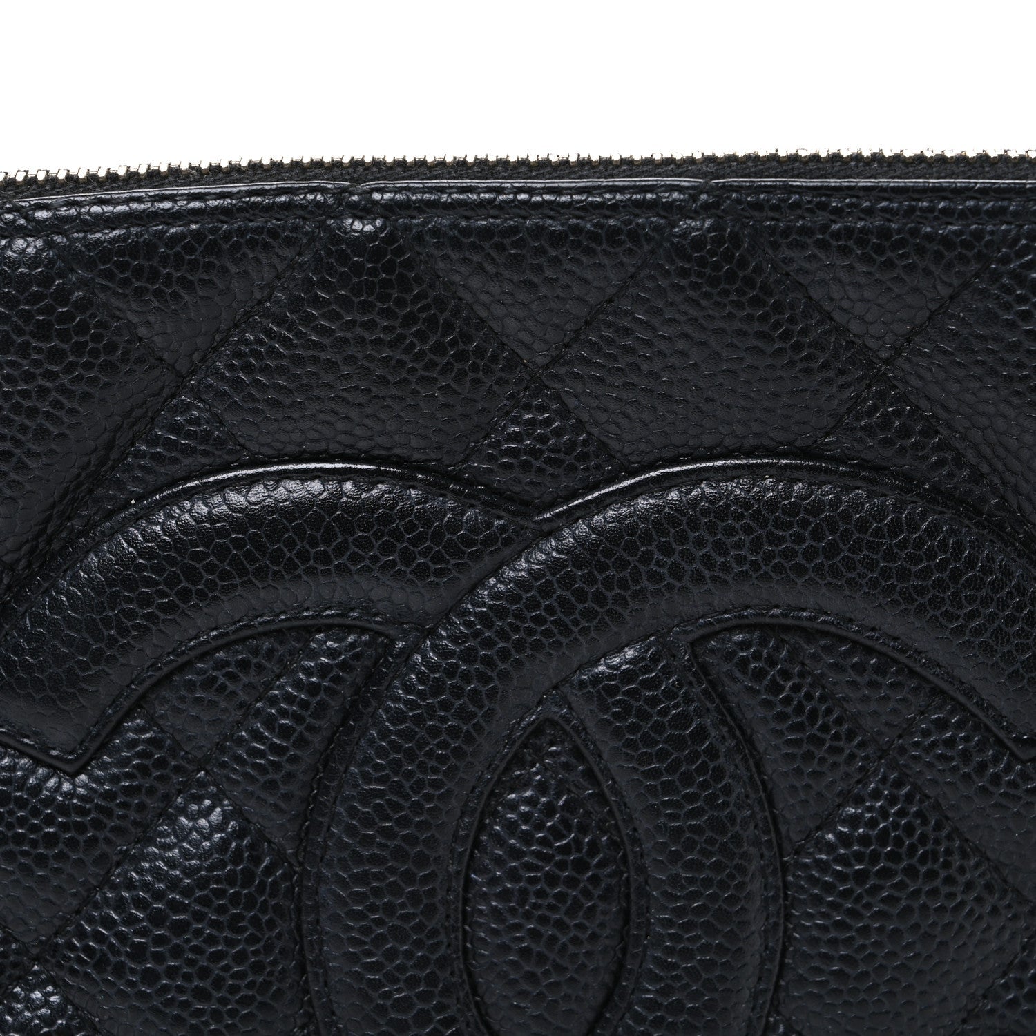 Chanel Caviar Quilted Timeless CC Shoulder Bag Black