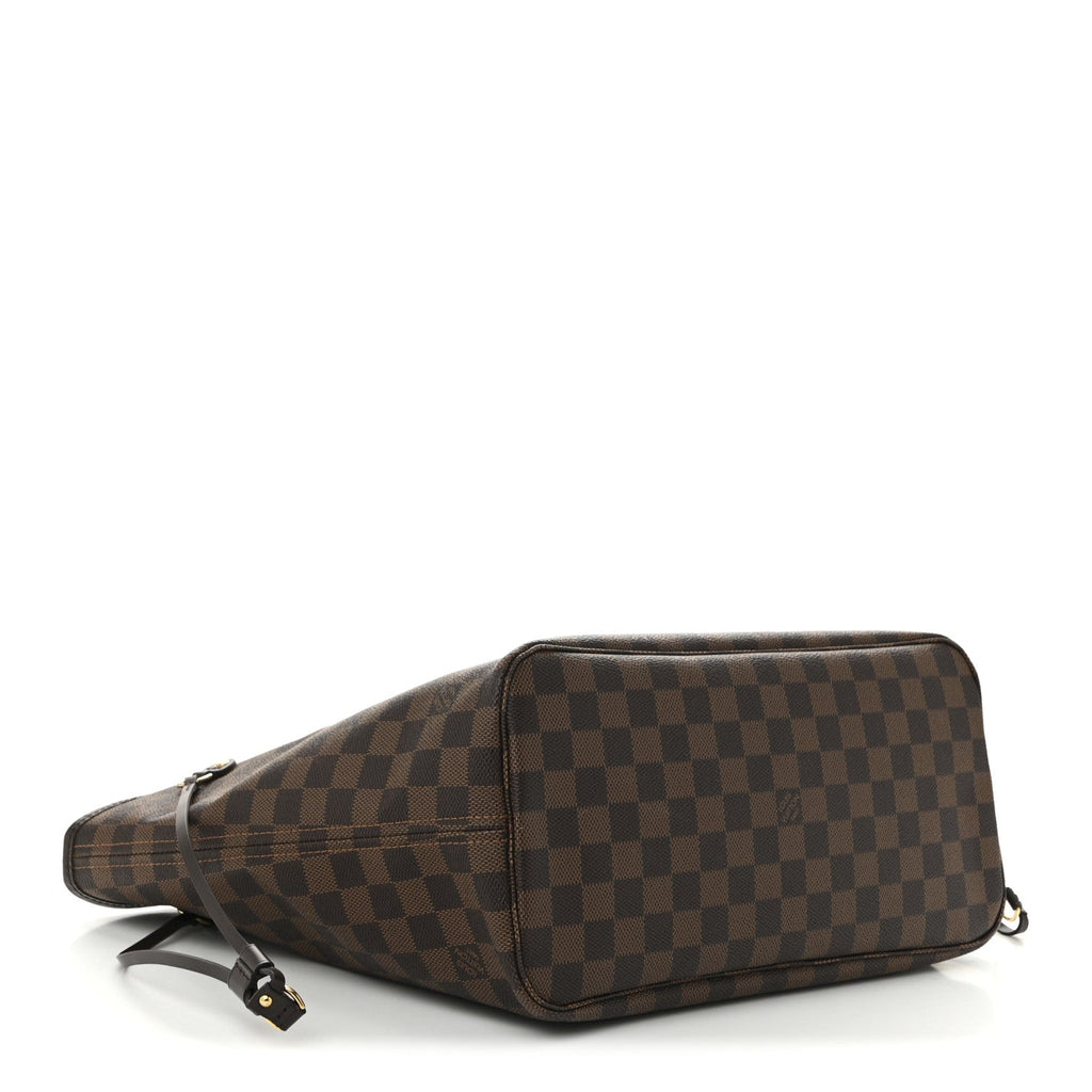 Louis Vuitton Damier Ebene Neo Neverfull MM Rose Ballerine
