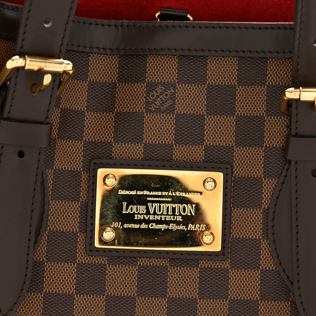 Louis Vuitton Damier Ebene Hampstead MM