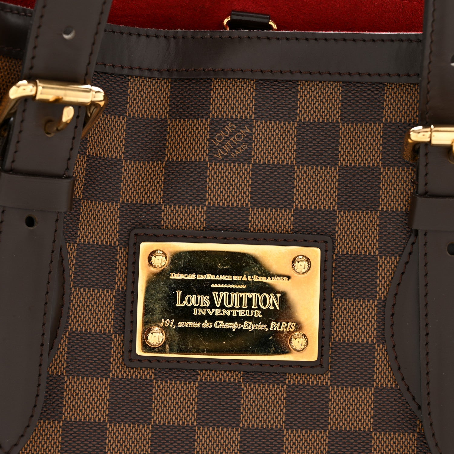 Louis Vuitton Damier Ebene Hampstead MM
