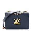 Louis Vuitton Epi Twist Shoulder Bag MM Indigo