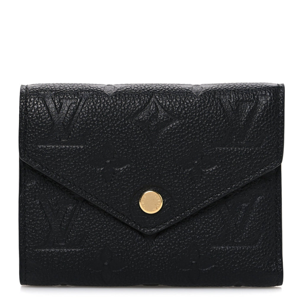 Louis Vuitton Empreinte Victorine Wallet Black